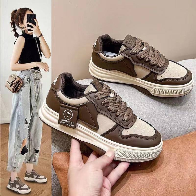 Damen Sneaker Sportlich Dicksohle Atmungsaktiv - BerlinGlamour