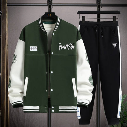 Herren Hoodie-Set Sportlich mit Grafiken Modern - BerlinGlamour