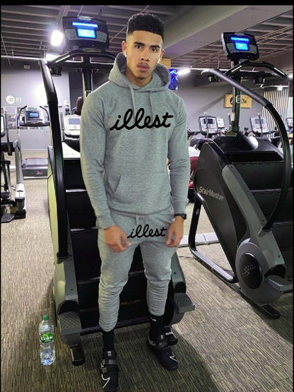 Herren Jogginganzug Set mit Schriftzug Berlin Streetwear Style - BerlinGlamour