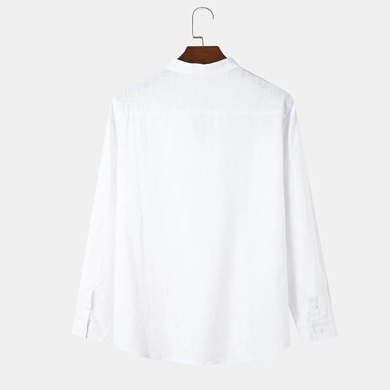 Herren Langarmhemd Elegant Lässig Modern