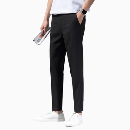 Herren Anzughose Kariert Business Chic