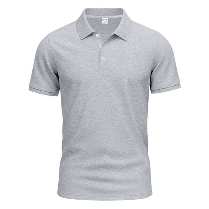 Herren Sport-Polohemd Atmungsaktiv Leicht Strukturiert