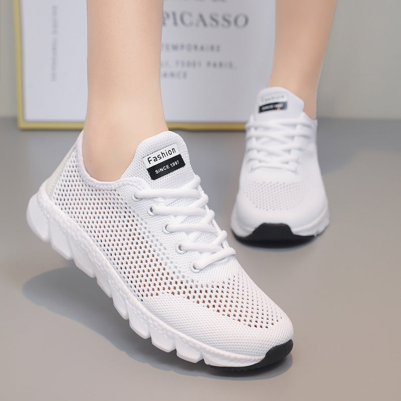 Damen Sneaker Atmungsaktiv Sportlich Laufschuhe