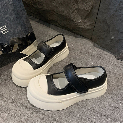 Damen Sneaker Komfortabel Slip-On Weite Passform Klettverschluss