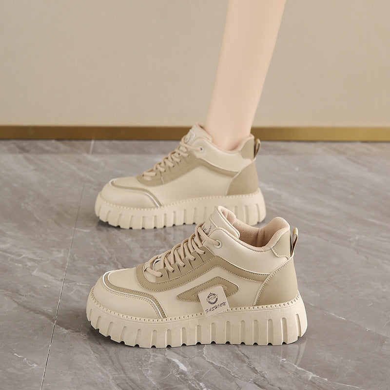 Damen Sneaker High-Top atmungsaktiv rutschfest Sportlich - BerlinGlamour