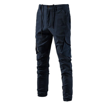 Herren Cargo-Hose Funktionshose Elastisch Bequem