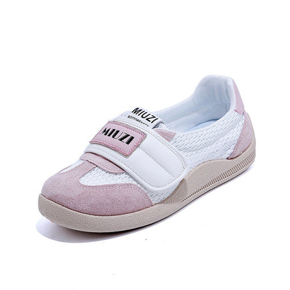 Damen Sneaker Freizeitschuhe Atmungsaktiv Netzdesign Elastisch