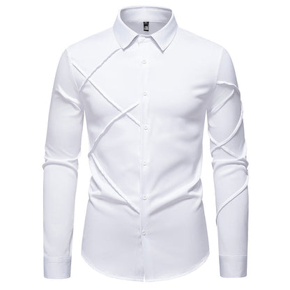 Herren Hemd Elegantes Modell Slim Fit Modern