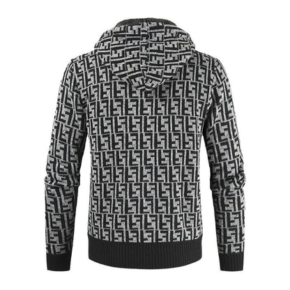Herren Winterjacke Warm Gefüttert Kapuze