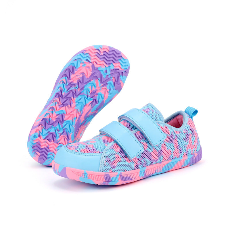 Wasserschuhe Damen Atmungsaktiv Rutschfest Klettverschluss