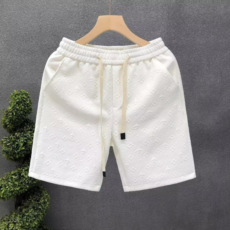 Damen Sportshorts Bequem Elegant Mit Muster