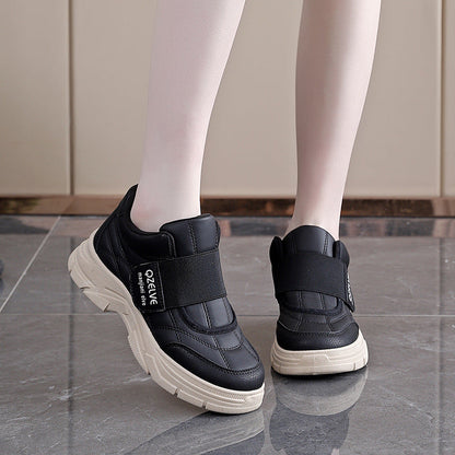 Damen Sneaker Modisch Rutschfest Mit Klettverschluss