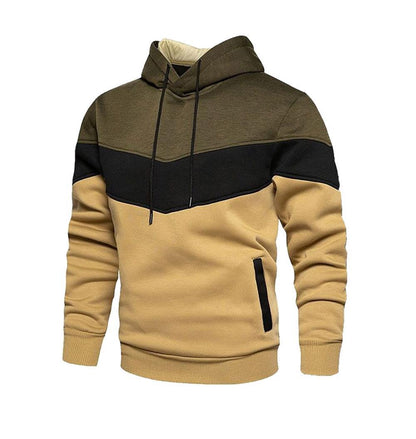 Herren Kapuzenpullover Sportlich Farbig Mit Taschen