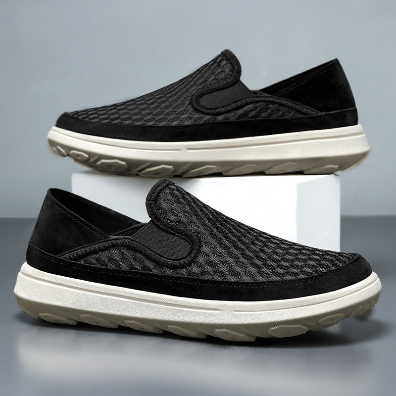 Damen Slip-On Schuhe Atmungsaktiv Freizeit Schuhe Bequem - BerlinGlamour