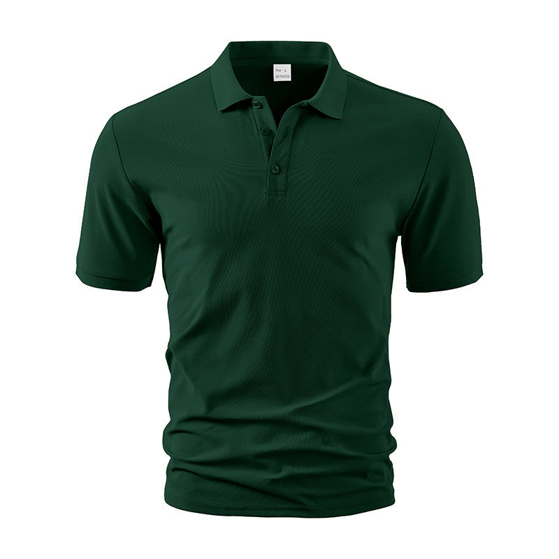 Herren Polohemd Modern Atmungsaktiv Sportlich