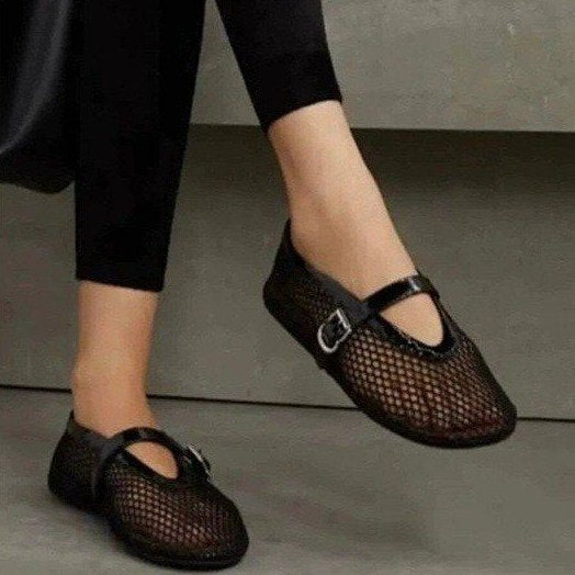 Damen Schnürschuhe Netzdesign Elegant Hochzeitsschuhe