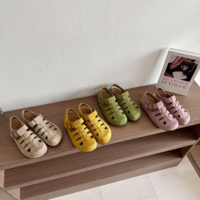 Damen Clogs Bequem atmungsaktiv mit Riemchen