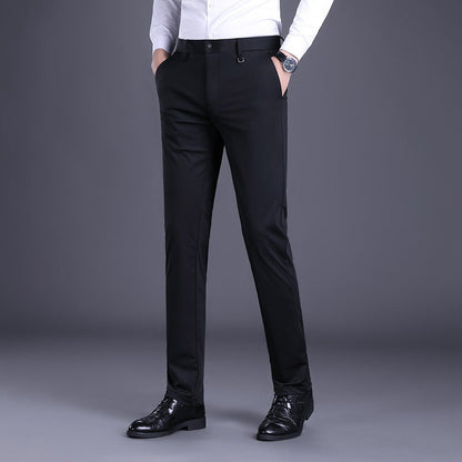 Herren Businesshose Slim Fit Atmungsaktiv Elegant