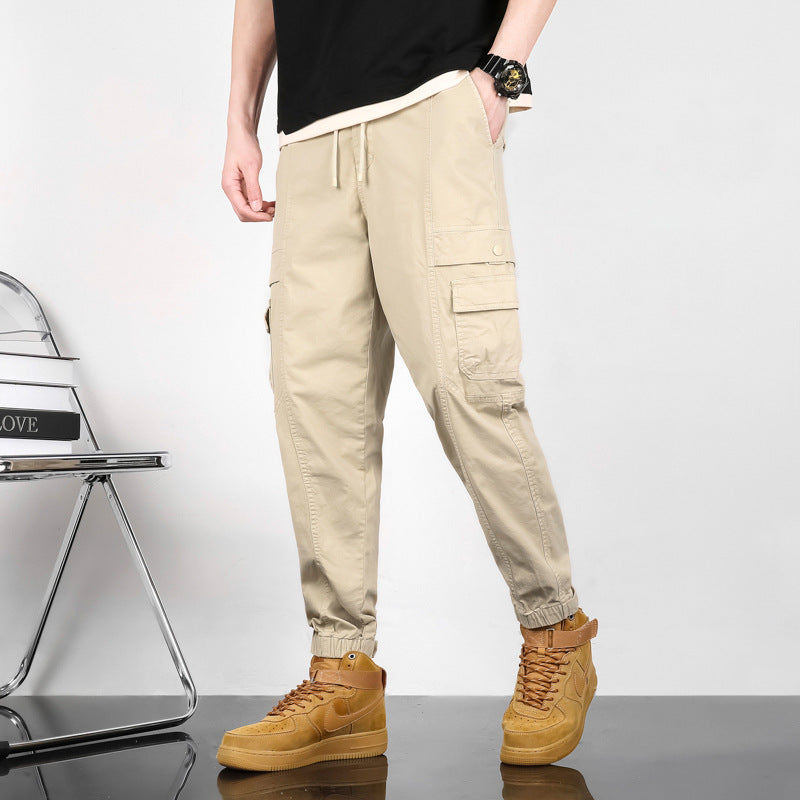 Herren Cargo-Hose Praktisch Mit Seitentaschen Größe