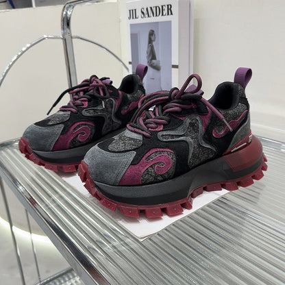 Damen Sport Sneaker Trekking Schuhe Outdoor