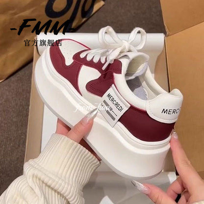 Damen Sneaker Plateau Schuhe Hochwertig Komfortabel - BerlinGlamour