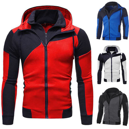 Herren Sportjacke Funktionell Wasserabweisend Hochkragen - BerlinGlamour