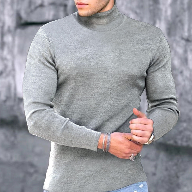 Herren Rollkragenpullover Elastisch Modern Qualität