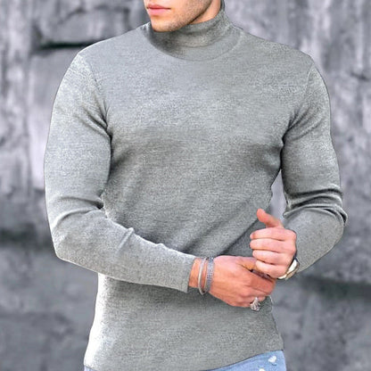 Herren Rollkragenpullover Elastisch Modern Qualität