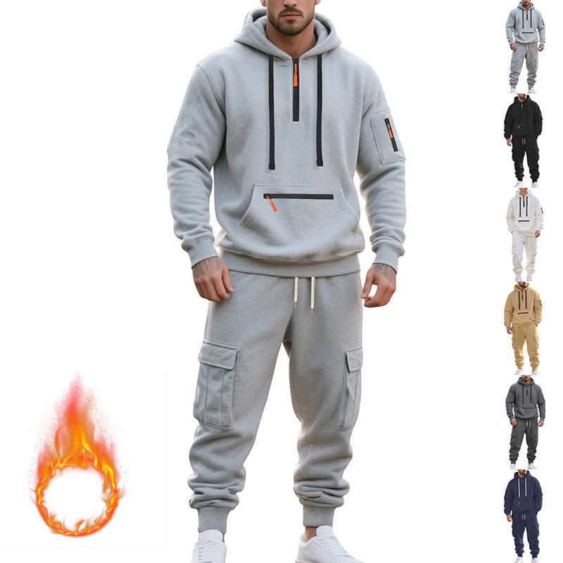Herren Sportanzug Joggingset Hoodie Komfort Set - BerlinGlamour
