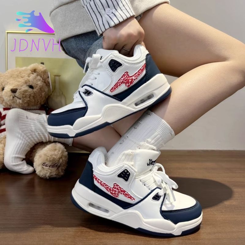 Damen Sneaker Sportlich Atmungsaktiv Komfortabel Schwarz