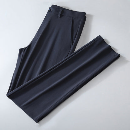 Herren Anzughose Slim Fit Bequem Elegant