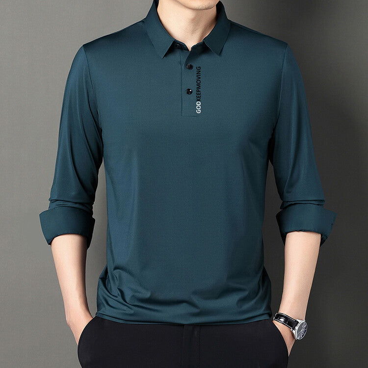 Polo-Shirt Herren Feuchtigkeitsregulierend Sportlich Modern