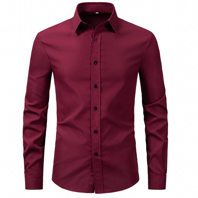 Herren Langarmhemd Elegant Modern Style