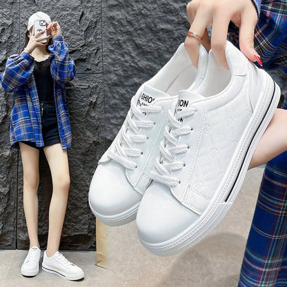 Damen Sneaker Atmungsaktiv Rutschfest Weiß - BerlinGlamour