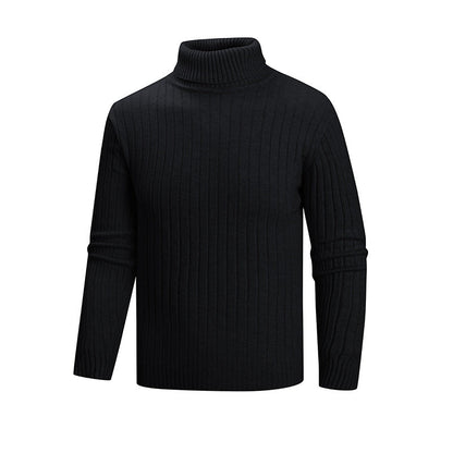 Herren Pullover Eleganter Hohler Kragen Struktur
