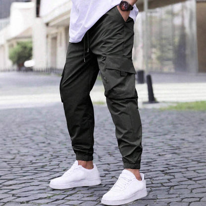 Herren Cargo Hosen Praktisch Elastisch Bequem