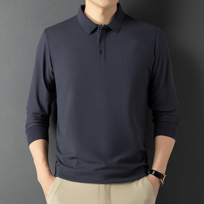Herren Poloshirt atmungsaktiv Piqué mit Knopfleiste Elegent