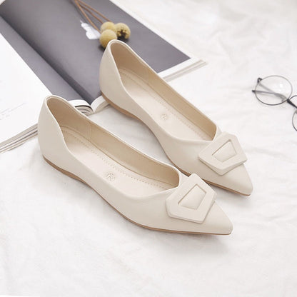 Damen Ballerinas Elegant Riemendesign Komfortabel