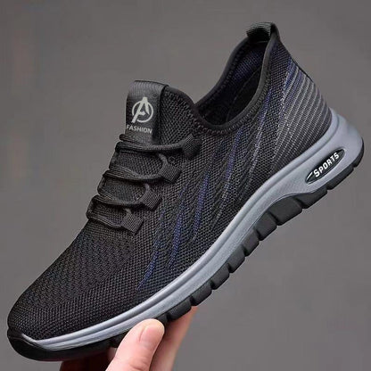 Damen Sneaker Sport Mesh Leicht Laufschuhe