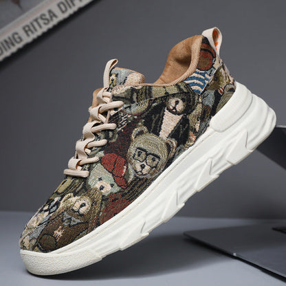 Damen Sneaker Sportlich Komfortabel Einzigartig Schwarz