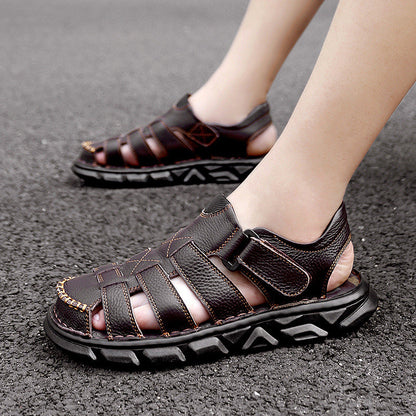 Herren Sandalen Sportlich Verstellbar Rutschfest