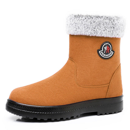 Damen Winterboots Warm Kuschelig Rutschfest