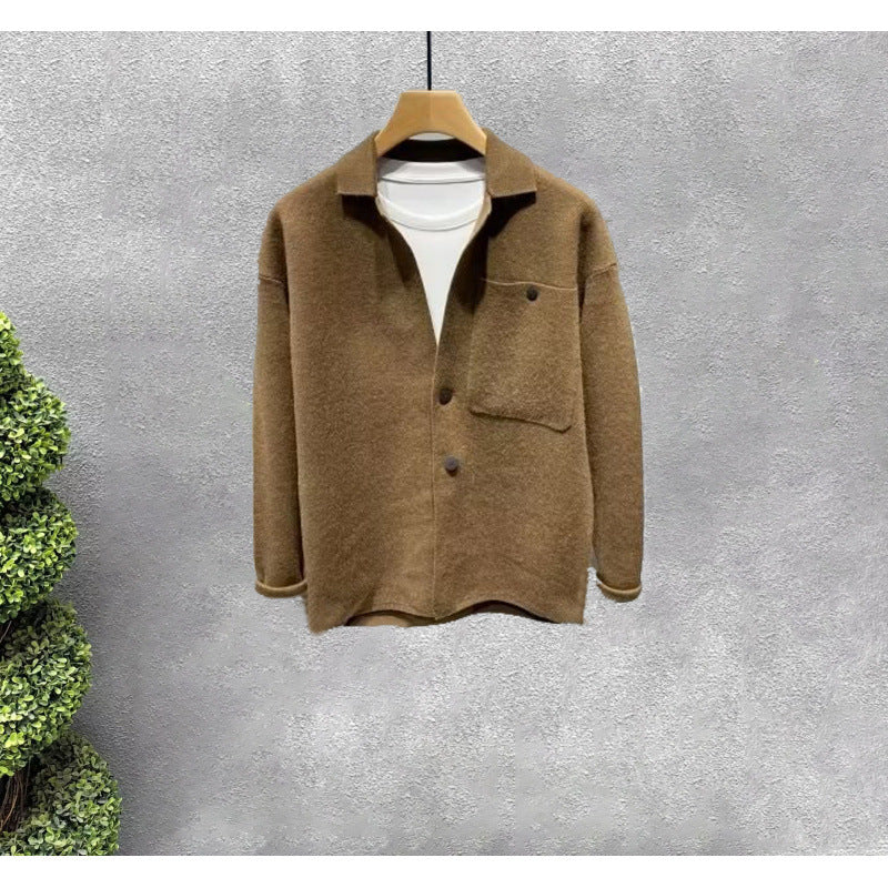 Herren Übergangsjacke Lässig Modern mit Brusttasche