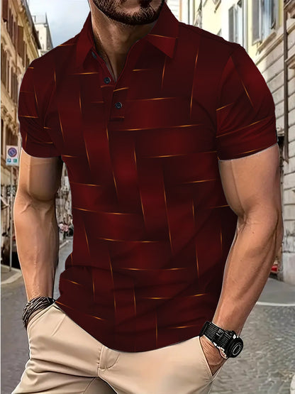Herren Poloshirt Kurzarm Modern atmungsaktiv