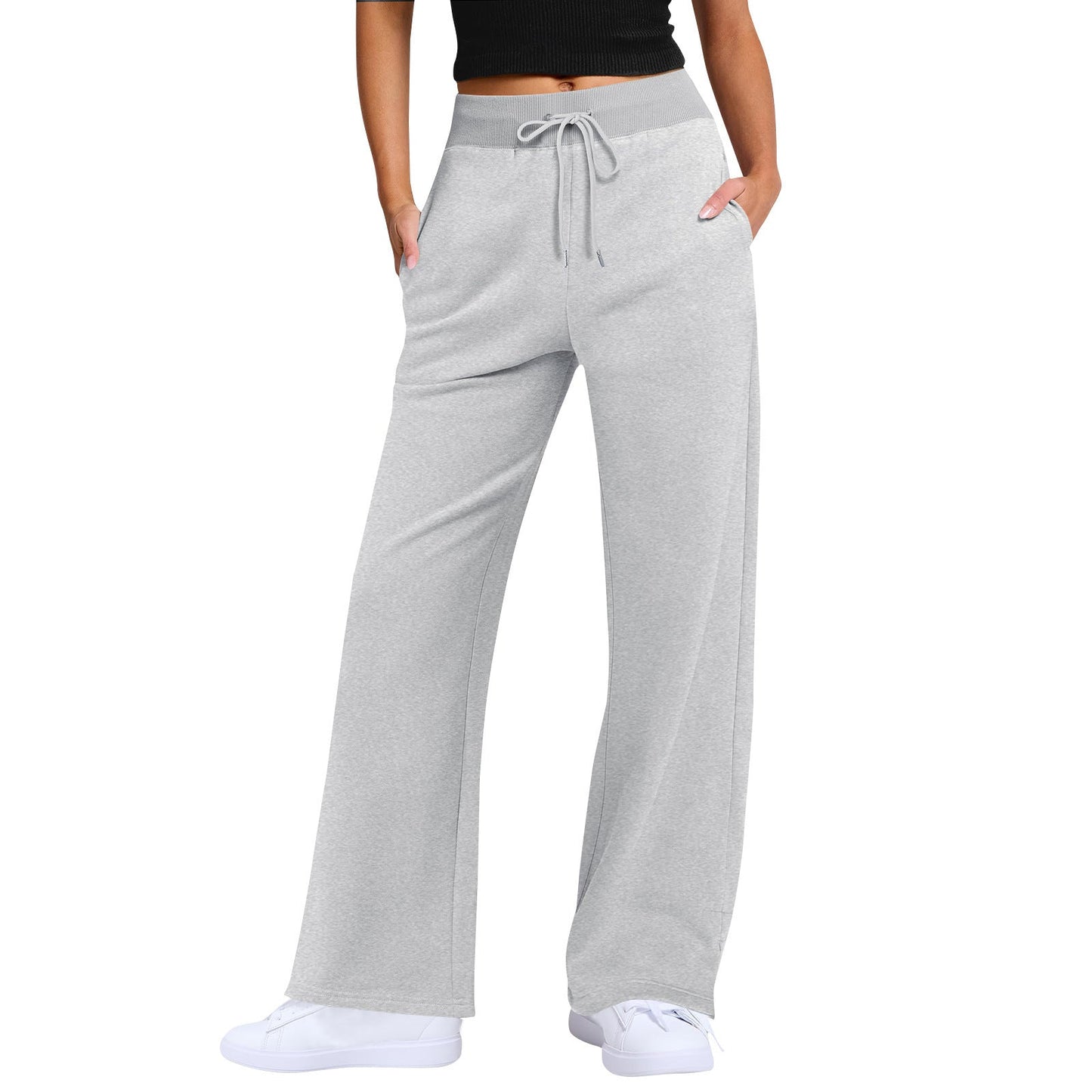 Damen Sporthose Weite Bequem Sportliche Hose