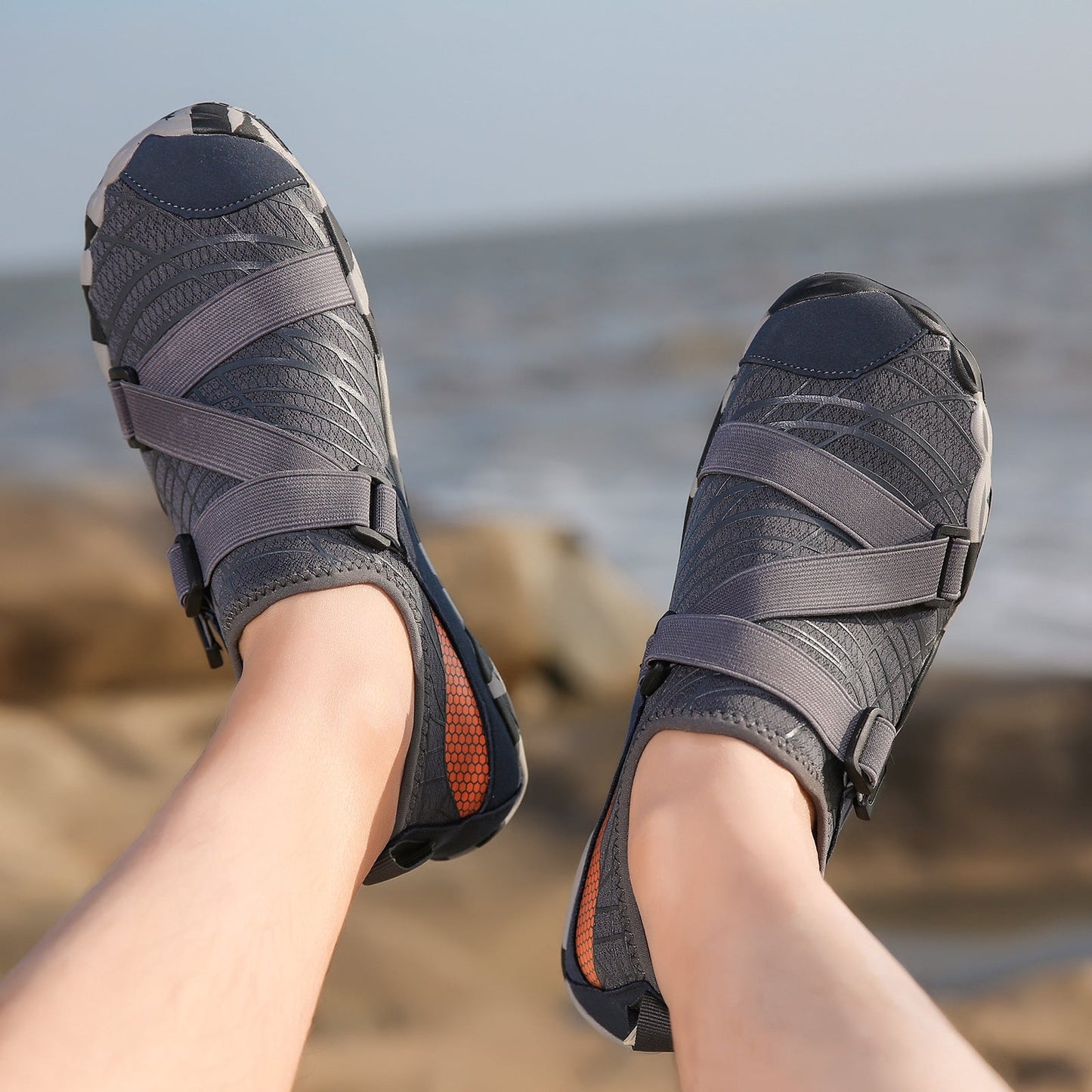 Damen Wassersport-Schuhe Sportlich Griffig Mit atmungsaktiver Oberfläche