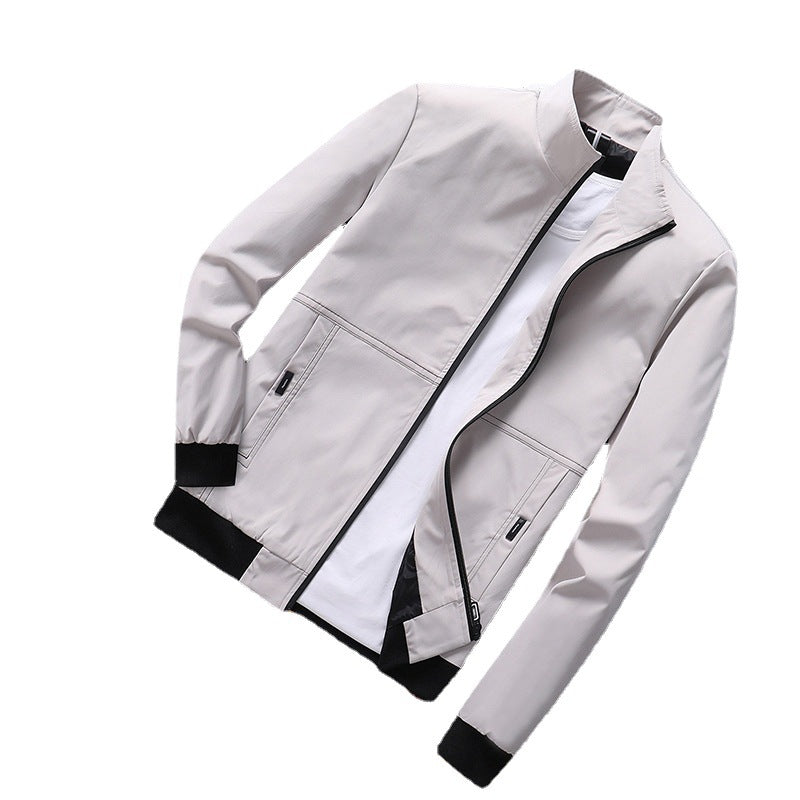 Herren Funktionsjacke Leicht Elastisch Wasserdicht