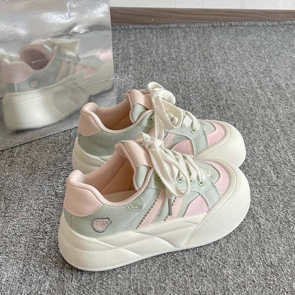 Damen Sneaker Bequem Sportlich Modern