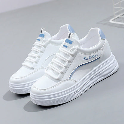 Damen Sneaker Plattform Schuhe Weich und Atmungsaktiv
