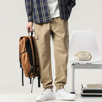 Herren Hose Bequem Utility Style elastisch